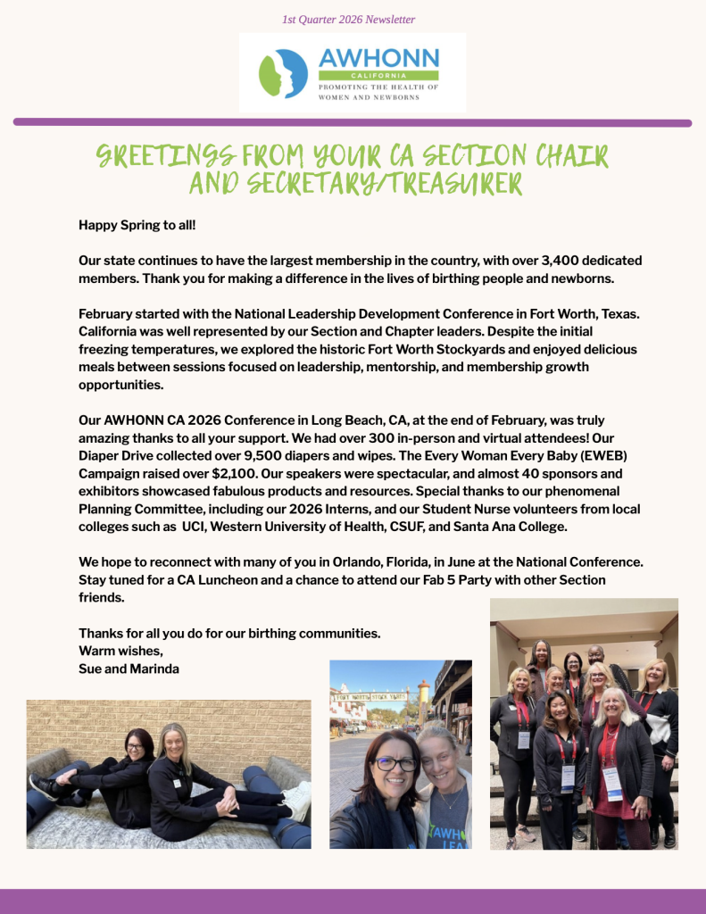 1st Quarter 2026 Newsletter